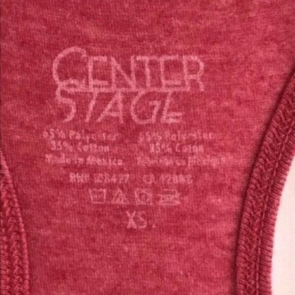 Pizza is My Spirit Animal Funny Racerback tank top size XS red & white - Picture 7 of 7